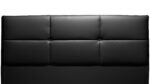 Helsinki rúmgafl 160 PU svartur