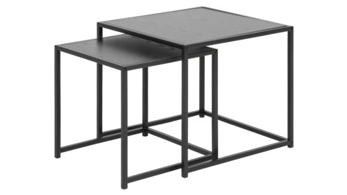 Seaford innskotsborð svört
