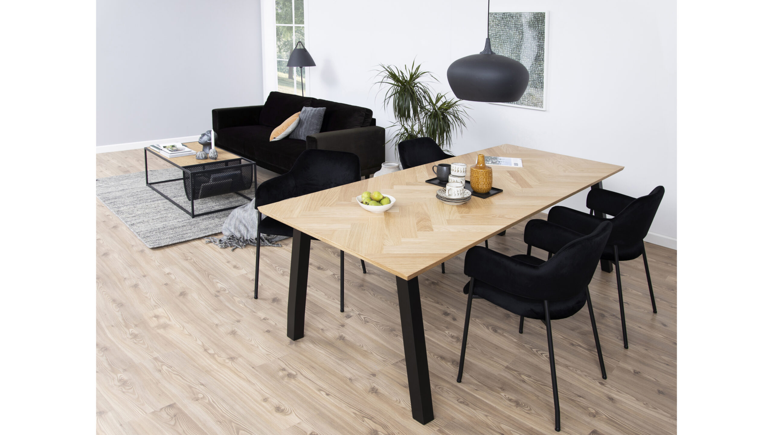 Seaford sófaborð m/blaðahirslu villt eik - Image 7