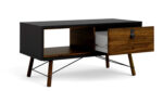 Ry sófaborð svart með hnotu - Image 6