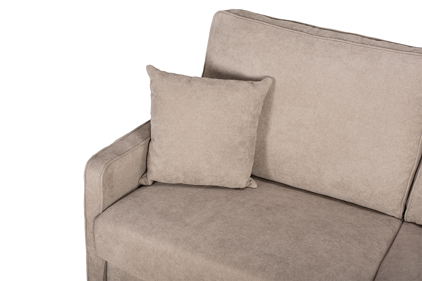 Tivoli svefnsófi slim Queens Taupe beige - Image 9