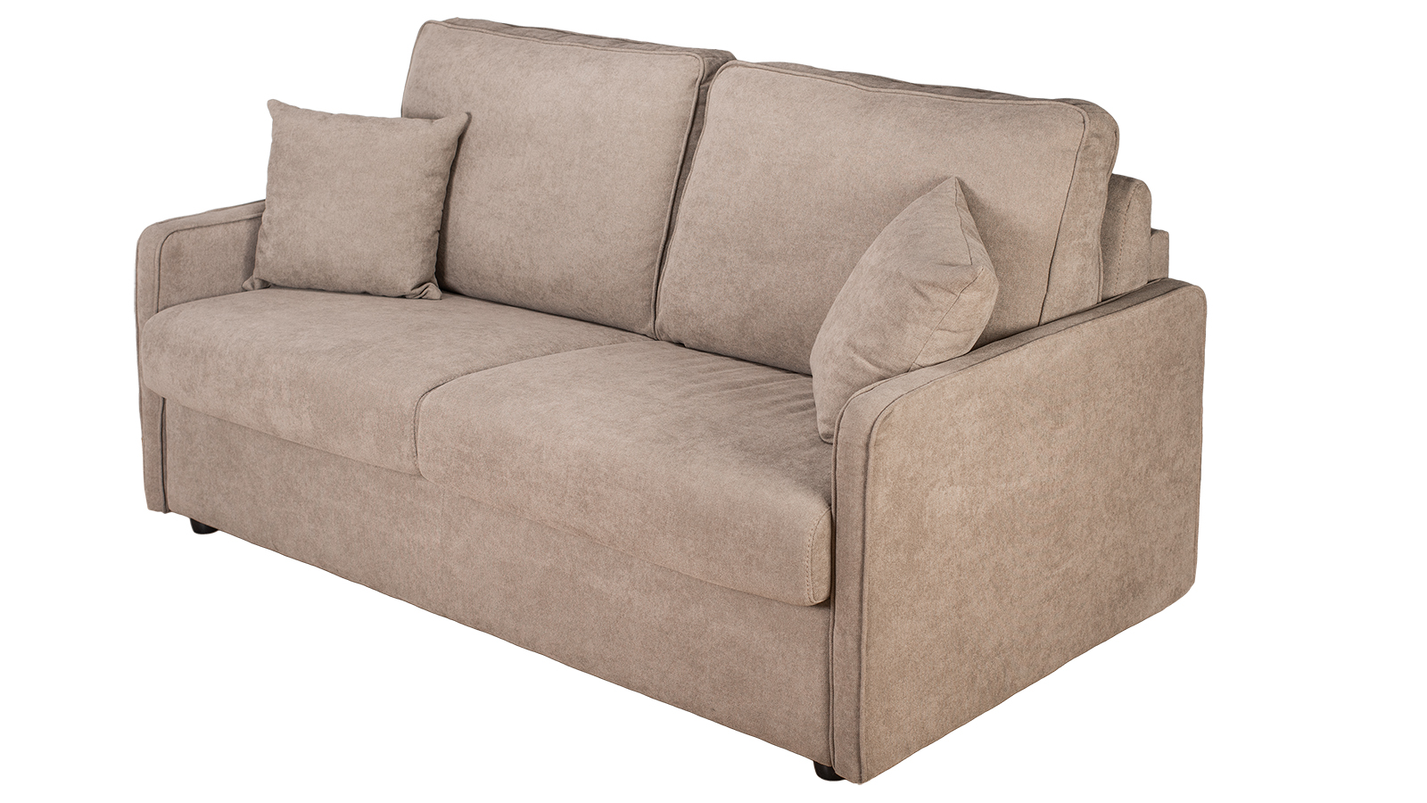 Tivoli svefnsófi slim Queens Taupe beige - Image 8