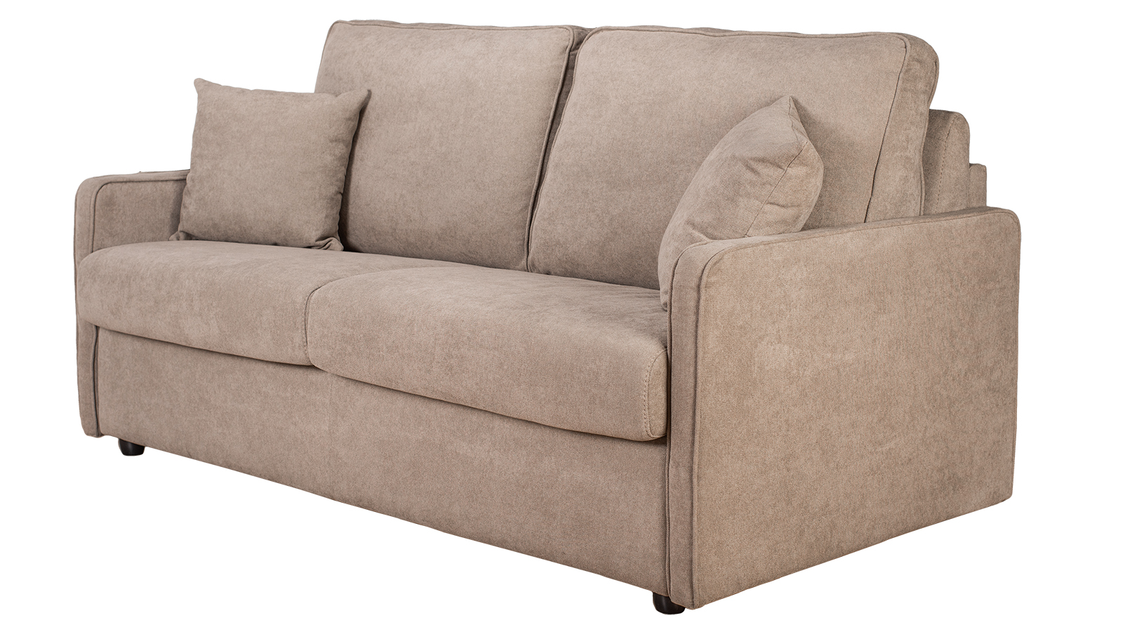 Tivoli svefnsófi slim Queens Taupe beige - Image 5