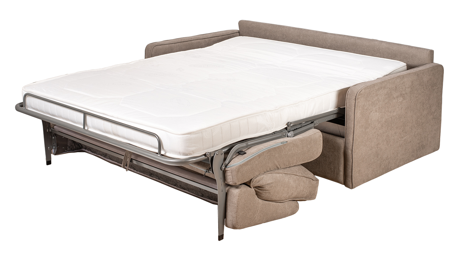 Tivoli svefnsófi slim Queens Taupe beige - Image 4