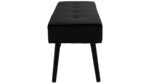 House Nordic Skiby bekkur flauel svartur - Image 3