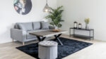 House Nordic Vita sjónvarpsbekkur m/hillu svartur - Image 2