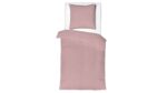 Mistral Home rúmföt Oxford Satin terracotta/grá