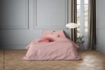 Mistral Home rúmföt Oxford Satin terracotta/grá - Image 4