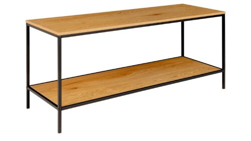 House Nordic Vita sjónvarpsbekkur m/hillu Natur