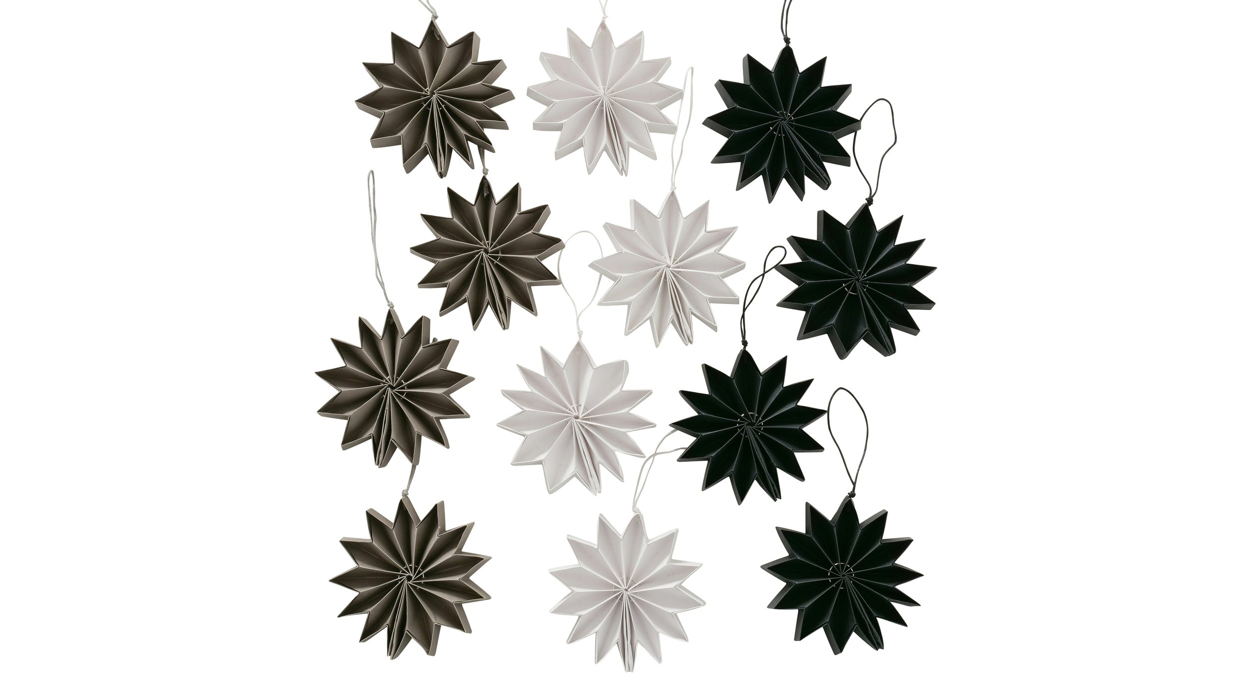 Boltze Dilia hangandi skraut 10cm 4pk 3 gerðir 2024980 Boltze Dilia hangandi skraut Ø10cm 4/pk, 3 gerðir - Image 1