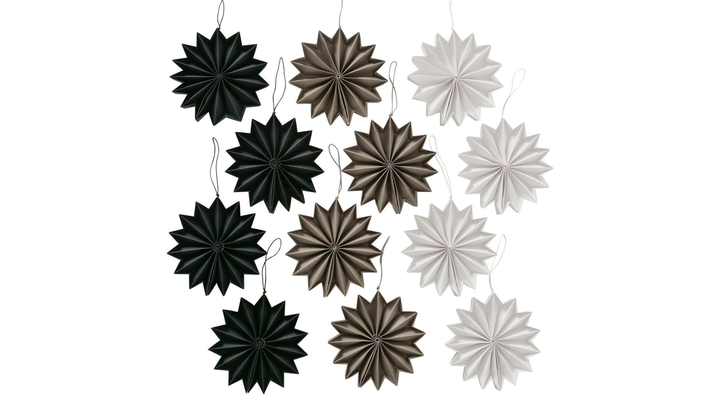 Boltze Dilia hangandi skraut 15cm 4pk 3 gerðir 2024979 Boltze Dilia hangandi skraut Ø15cm 4/pk, 3 gerðir - Image 1