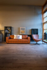 Lotus hægindastóll Kentucky cognac/svartir fætur - Image 9