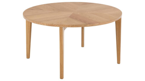 Laudal sófaborð lakkaður eikarspónn Ø80cm
