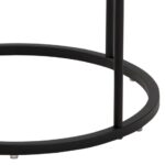 Polo náttborð m/skúffu hvítt Ø40cm - Image 6
