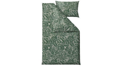 Södahl rúmföt 140x200 Abstract leaves green