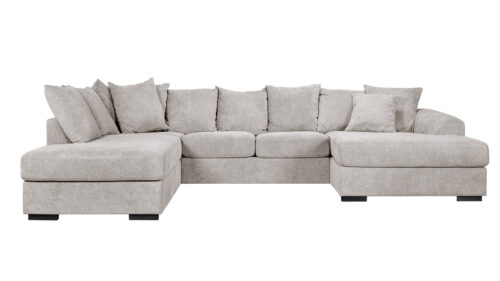 Mega u-sófi lítill o.h. vinstri Full mito beige