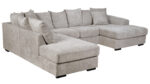 Mega u-sófi lítill o.h. vinstri Full mito beige - Image 9