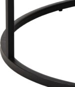 Spiro sófaborð Ø80cm hvítur marmari melamin - Image 4