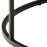 Spiro sófaborð Ø80cm svartur marmari melamin - Image 3