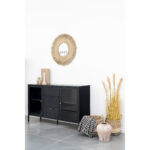 House Nordic Side teppi 130x180cm svart/Beige - Image 5