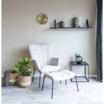House Nordic Side teppi 130x180cm svart/Beige - Image 4