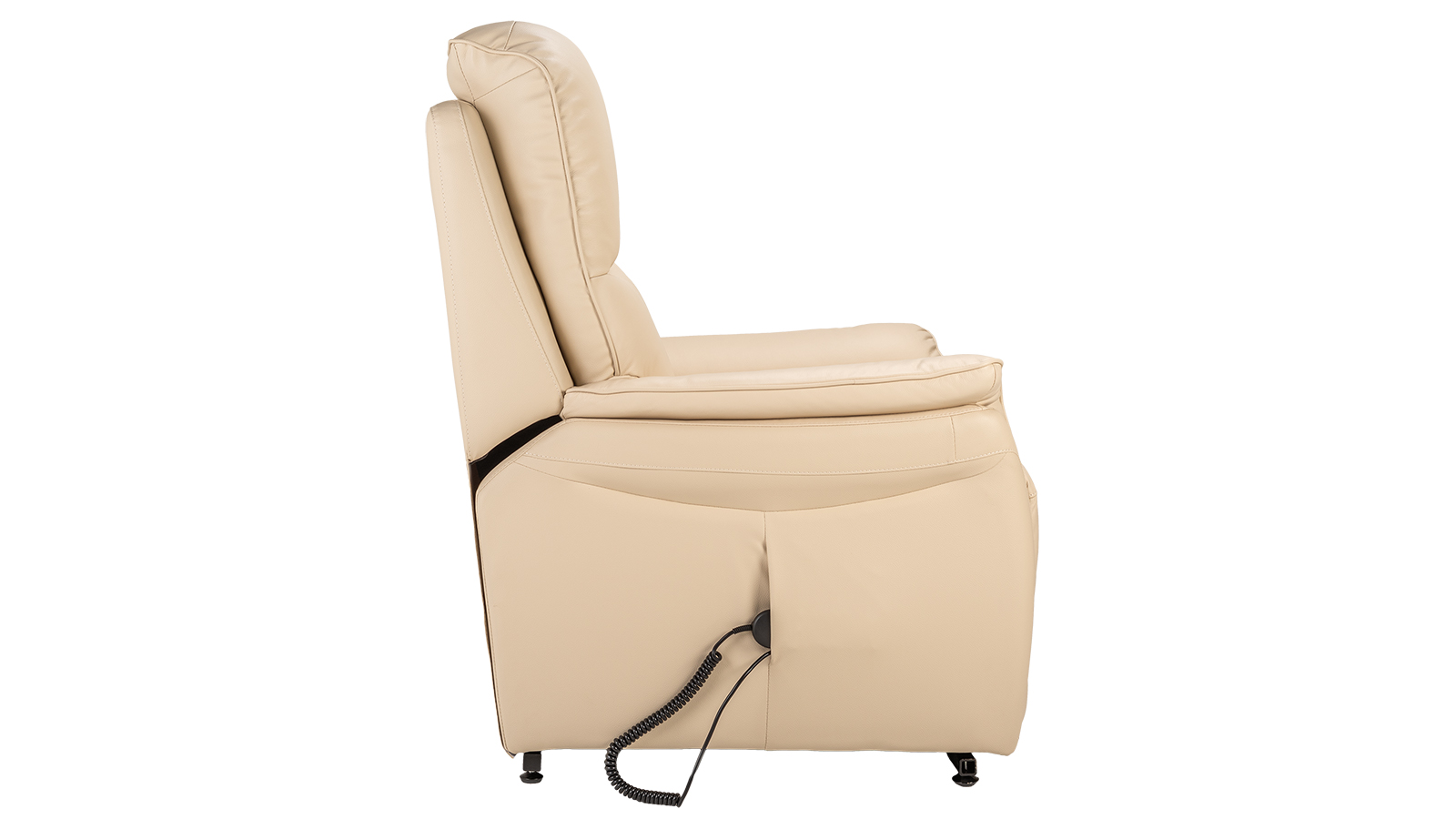 Kansas lyftistóll leður beige - Image 18
