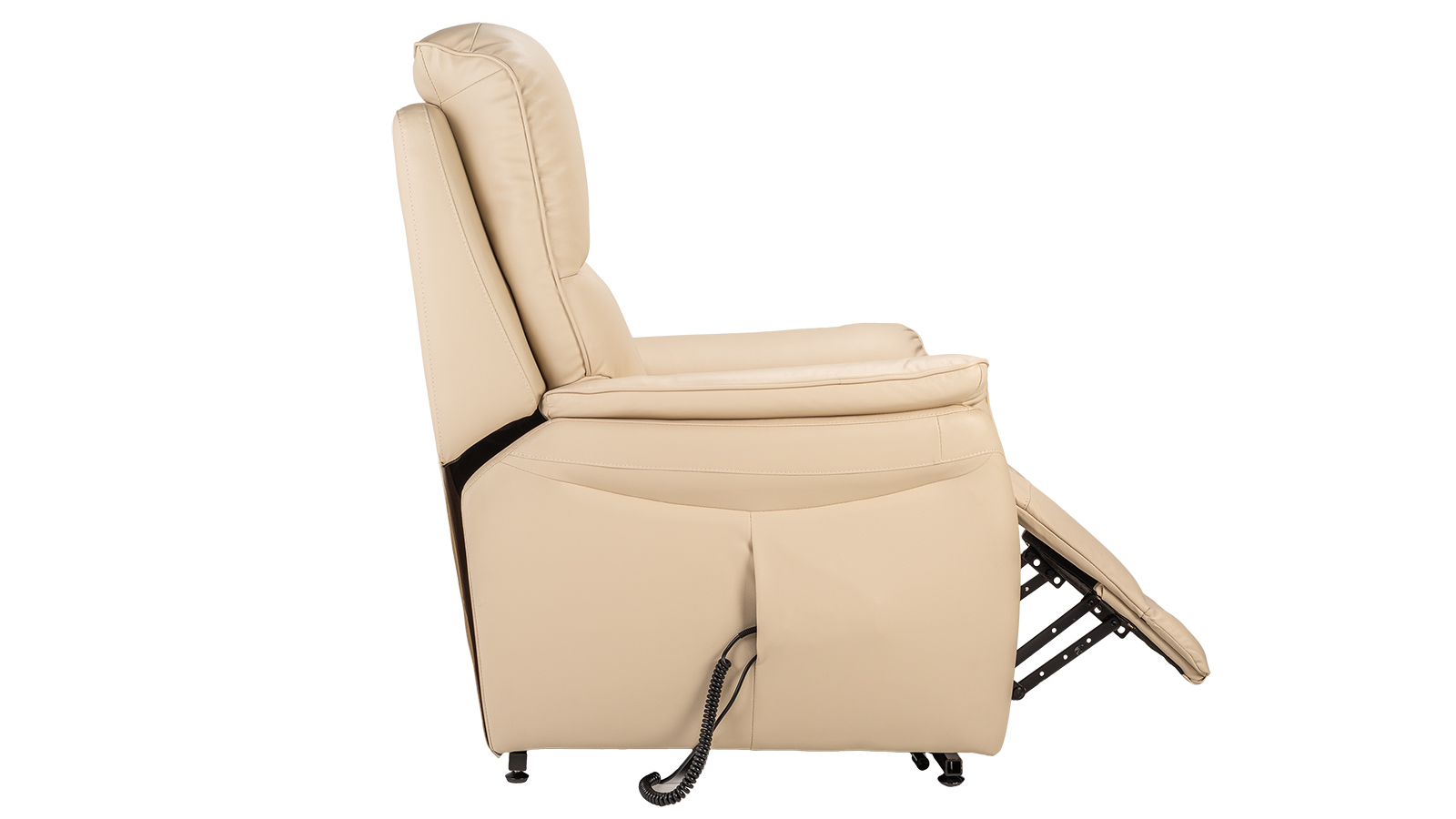 Kansas lyftistóll leður beige - Image 15