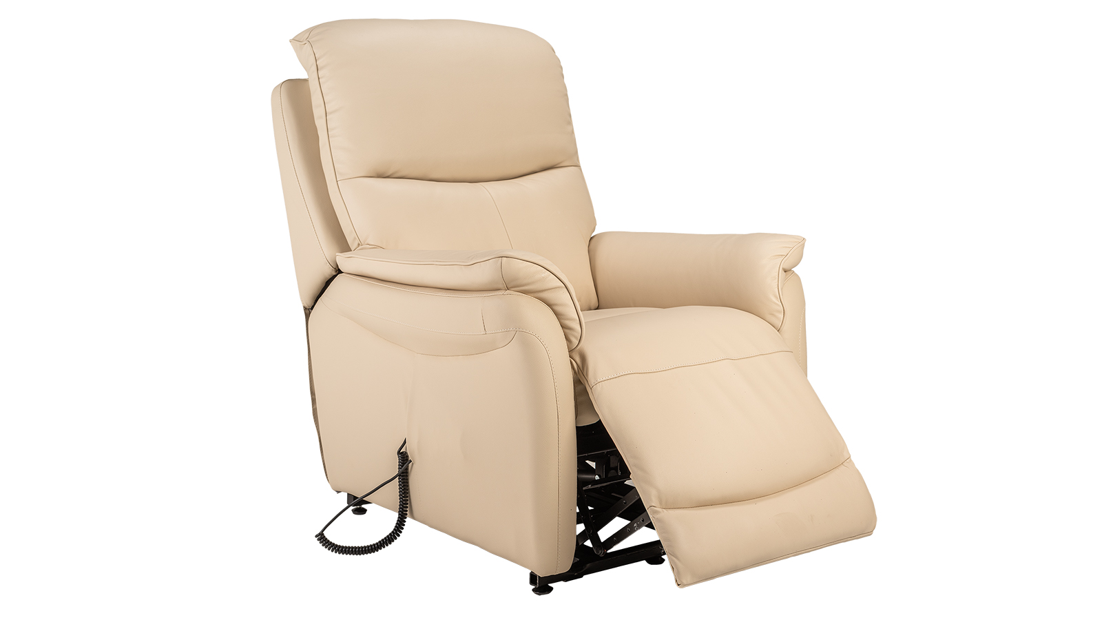 Kansas lyftistóll leður beige - Image 17