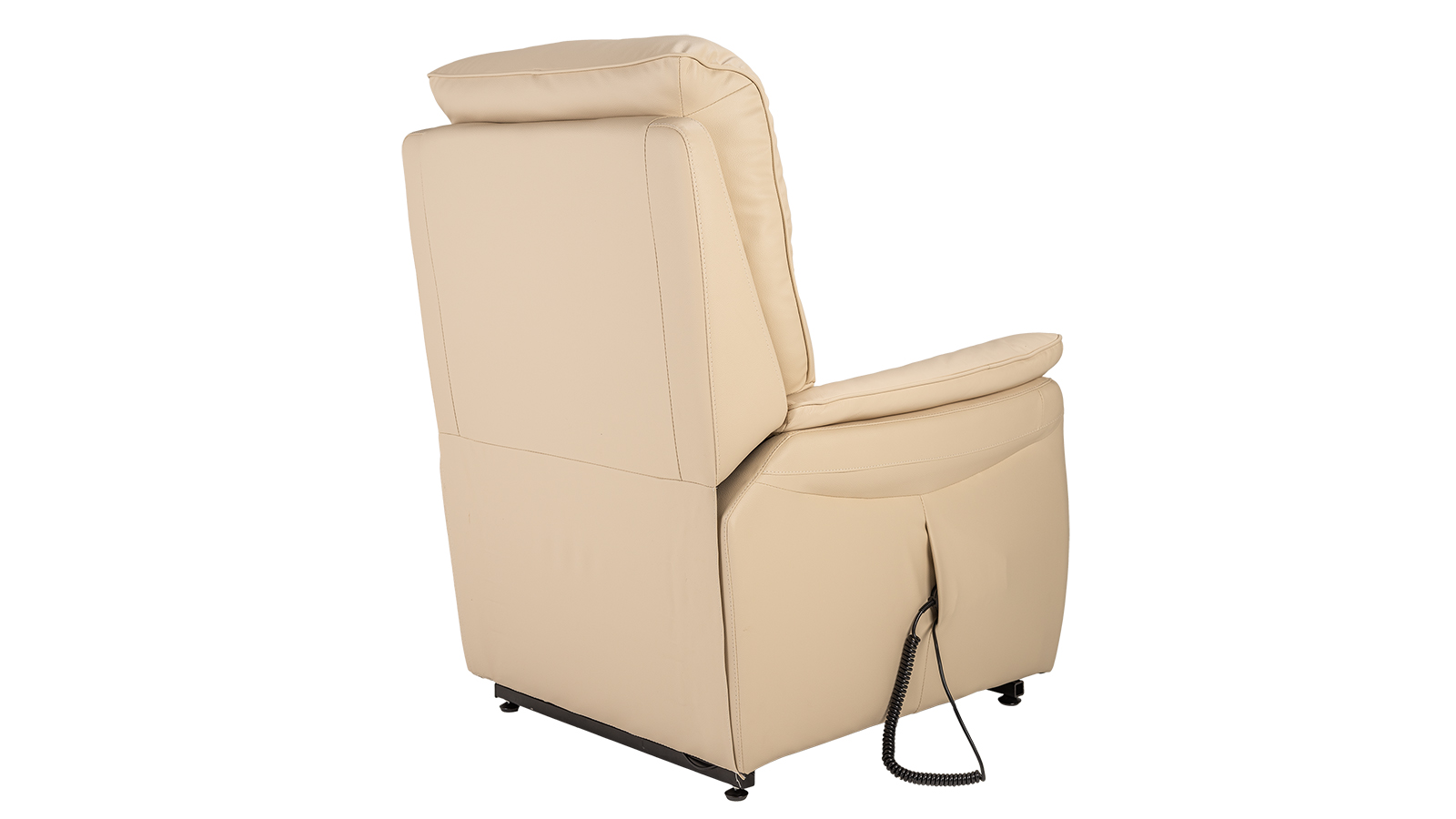 Kansas lyftistóll leður beige - Image 14