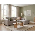 Mega tungusófi hægri Full mito beige - Image 2