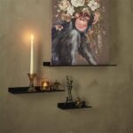 Speedtsberg vegghilla svört metal 60x13cm - Image 2