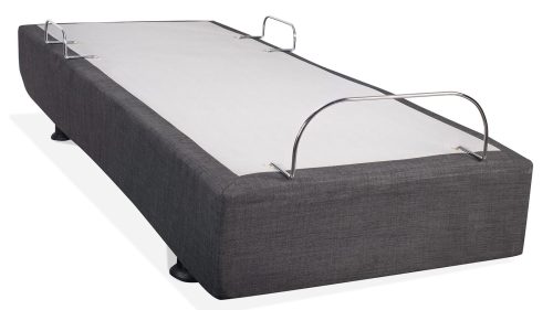 C&J stillanlegur botn 90x200 Platinum
