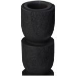 Kersten Polyresin kertastjaki svartur 22,5cm - Image 3