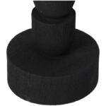 Kersten Polyresin kertastjaki svartur 22,5cm - Image 5
