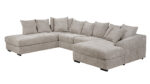 Mega u-sófi o.h. vinstri Mito beige - Image 4