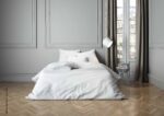 Mistral Home rúmföt Oxford Satin 140x200 optical white - Image 2