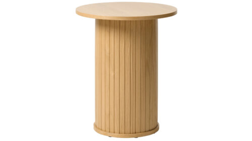 Nola hornborð Ø50cm natur eik