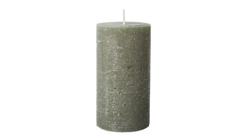 Broste Rustic kerti 7xH13,5 grape leaf