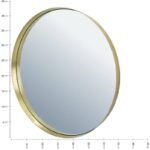 Kersten Metal spegill gylltur Ø43cm - Image 4