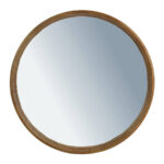 Kersten Rubberwood spegill Ø80cm