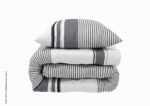 Mistral Home rúmföt Oxford Satin 140x200 svart/hvítt röndótt - Image 2