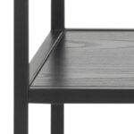 Seaford bakborð svart m/2 hillum - Image 6