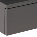 Ashlan náttborð á vegg grátt - Image 3