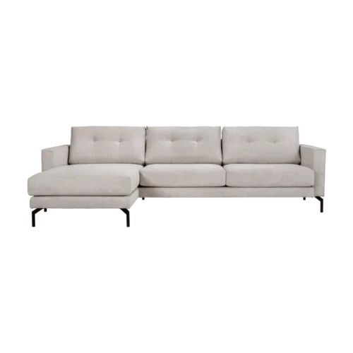 Cannes tungusófi vinstri Mito ash grey