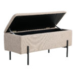 House Nordic Watford bekkur m/geymslu beige bouclé - Image 4