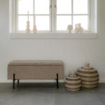 House Nordic Watford bekkur m/geymslu beige bouclé - Image 3