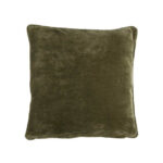 Speedtsberg velvet púði 50x50cm olive grænn