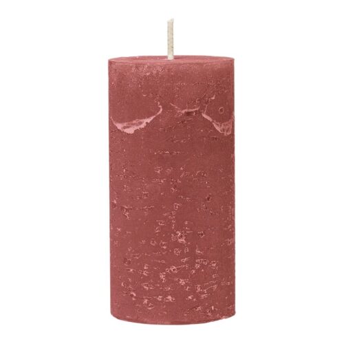 Broste Rustic kerti 5xH10 Burgundy