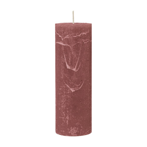 Broste Rustic kerti 5xH15 burgundy