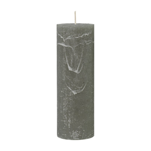 Broste Rustic kerti 5xH15 grape leaf
